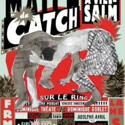 Match de catch à Vielsam - collectif