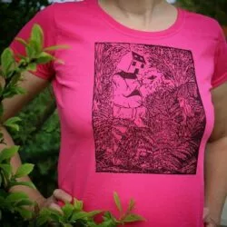 T-shirt Souvenir de confinement, la Nature