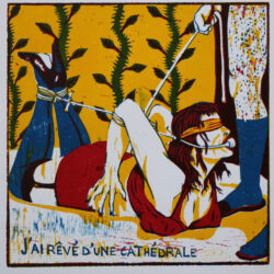 Gravure originale de Jean-Christophe Long - Cathédrale