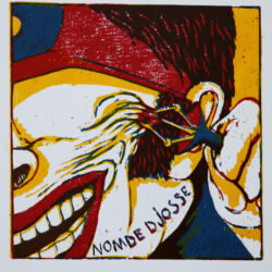 Gravure originale de Jean-Christophe Long - Nom d'Joss!
