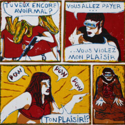 Gravure originale de Jean-Christophe Long - Ton Plaisir